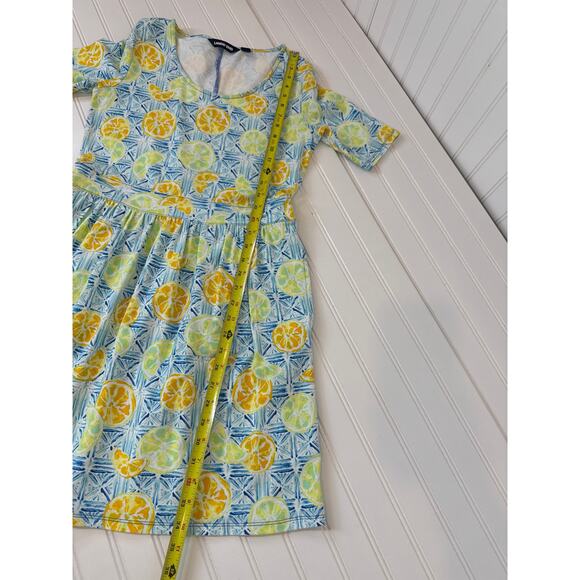 LANDS’ END DRESSSES Pink & Blue Mini Summer Casual Short Sleeve Bundle Size S - Picture 9 of 12